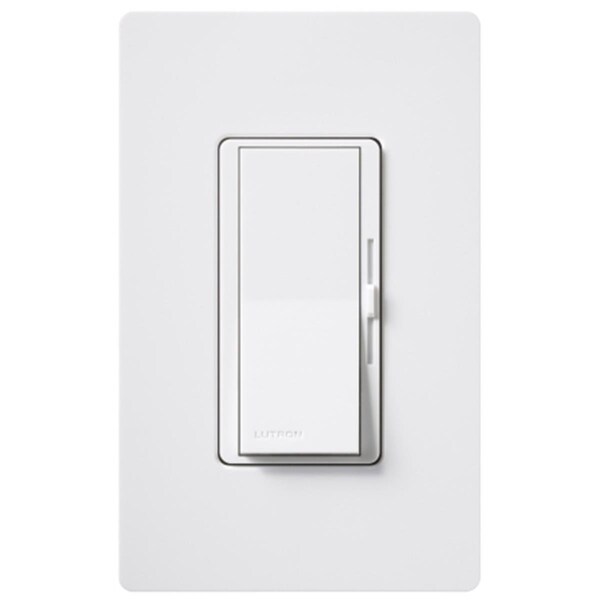 Brightbomb White Single Pole Or 3 Way CFL-LED Dimmer With BR339246 - main